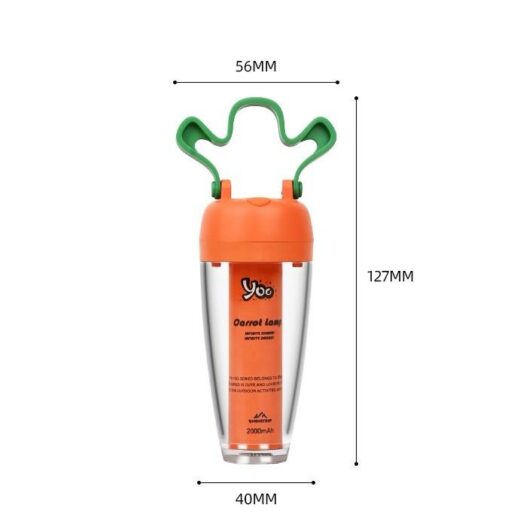 Lampu Tenda SHINETRIP Carrot Lamp 2000Mah Multifungsi Camping - Terang dan Hemat Baterai Gantung - Image 2