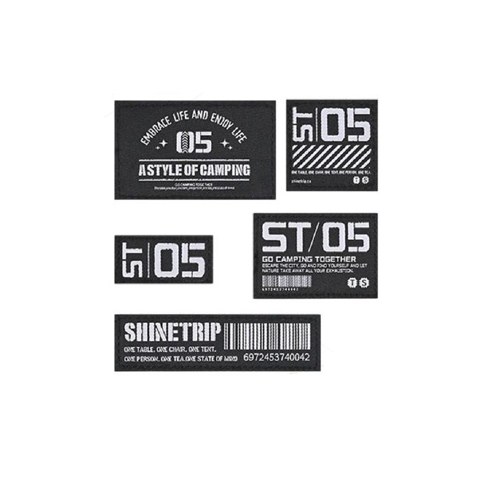 Velcro Cover Gas Tank SHINETRIP Vest Sticker Camping Gear Badge Tank Cap Sticker