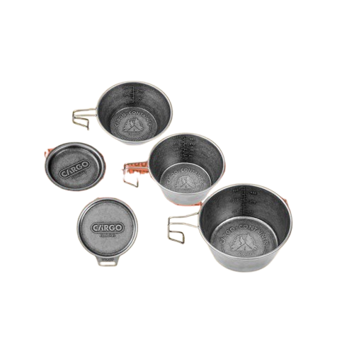 Wild Sierra Cup CARGO CONTAINER Mangkuk Gantung Stainless Steel Camping