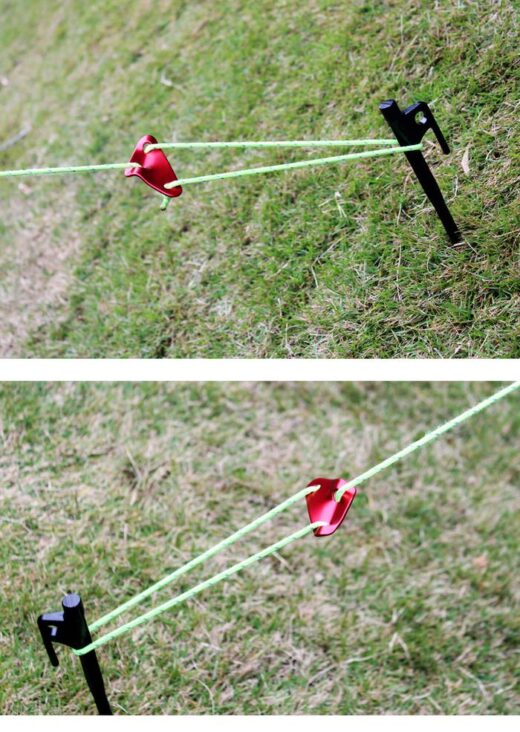 SHINETRIP Rope Stopper Aluminium Alloy Awning Tent Rope Triangle Buckle Pengencang Tali Flysheet Camping Outdoor - Image 2