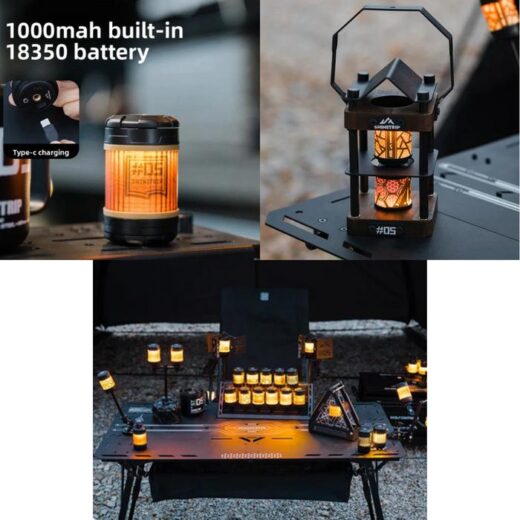 Lampu Mini Atmosfer Camping Rotating SHINETRIP Lampu Hanging Tent Lampu Hiking Mendaki Outdoor - Image 7