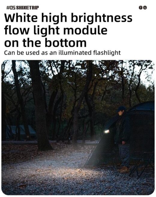 Gesper Tali Lampu Multifungsi SHINETRIP Camping Tactical Lanyard Buckle Outdoor Hiking - Image 4