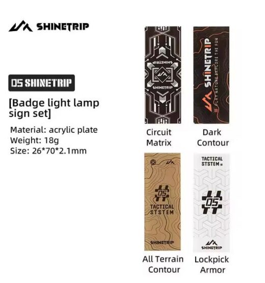 Gesper Tali Lampu Multifungsi SHINETRIP Camping Tactical Lanyard Buckle Outdoor Hiking - Image 8