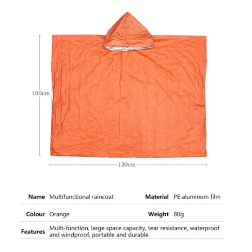 Jas Hujan Raincoat ISE MOUNT Rainwear Blanket Outdoor Waterproof Rain Cover Awning Camping - Image 2