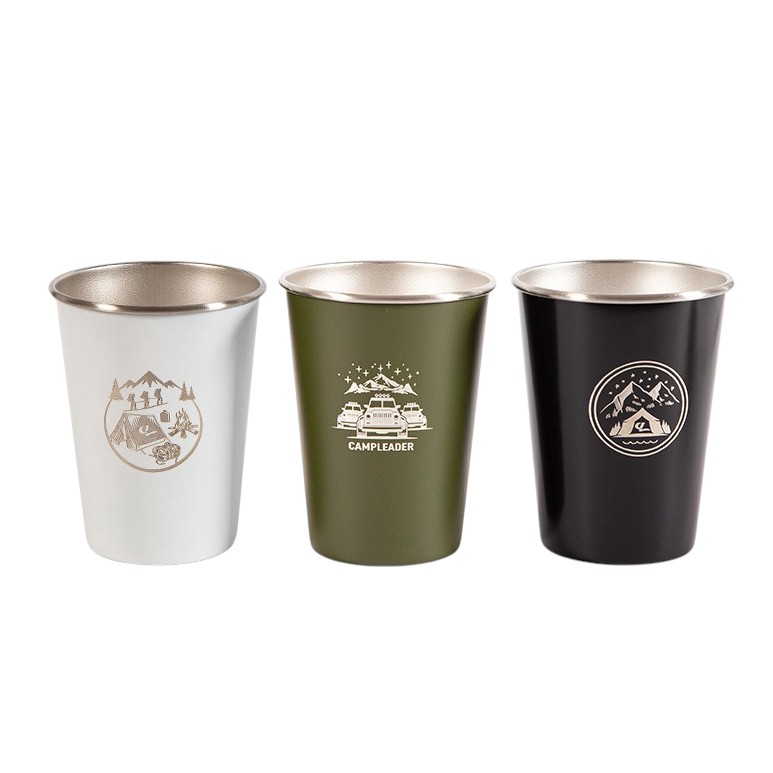 Gelas Camping CAMPLEADER Set 4pcs Cup
