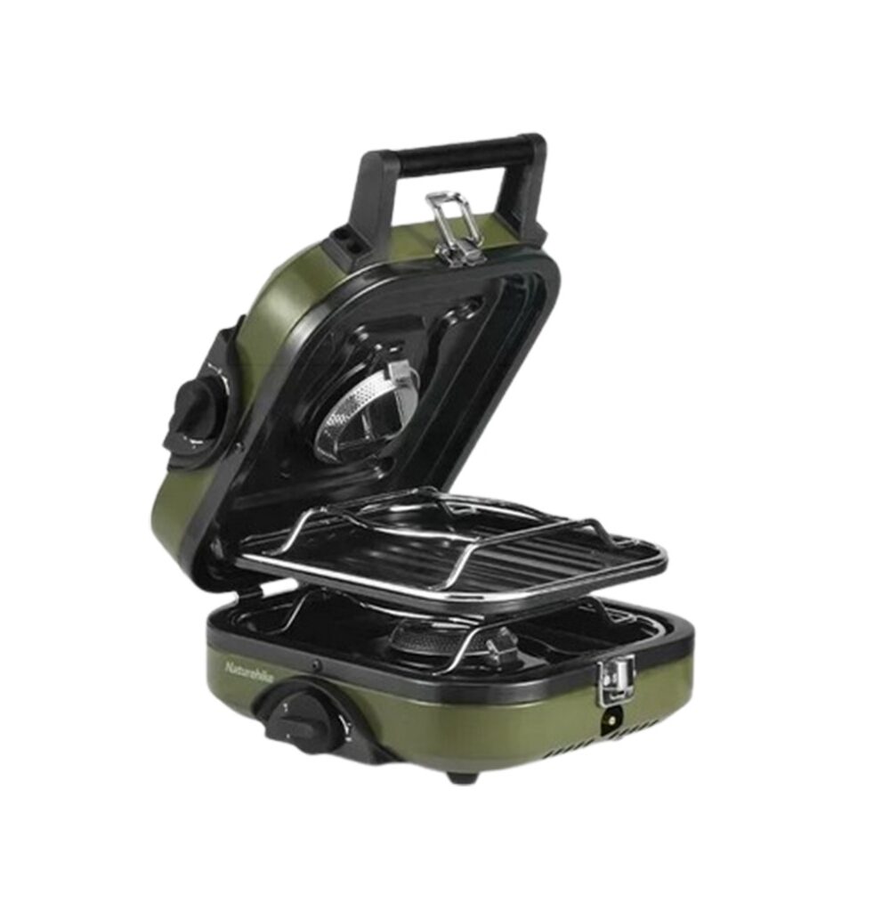 Kompor Camping Double NATUREHIKE Portable Stove Kompor Masak Outdoor