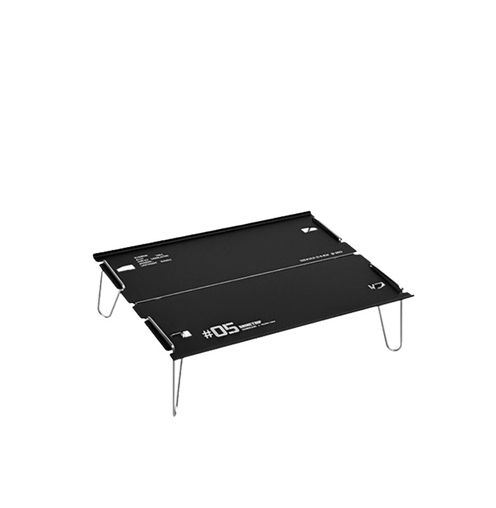 SHINETRIP Meja Lipat Mini Portable Aluminium Alloy Meja Camping Hiking Mendaki