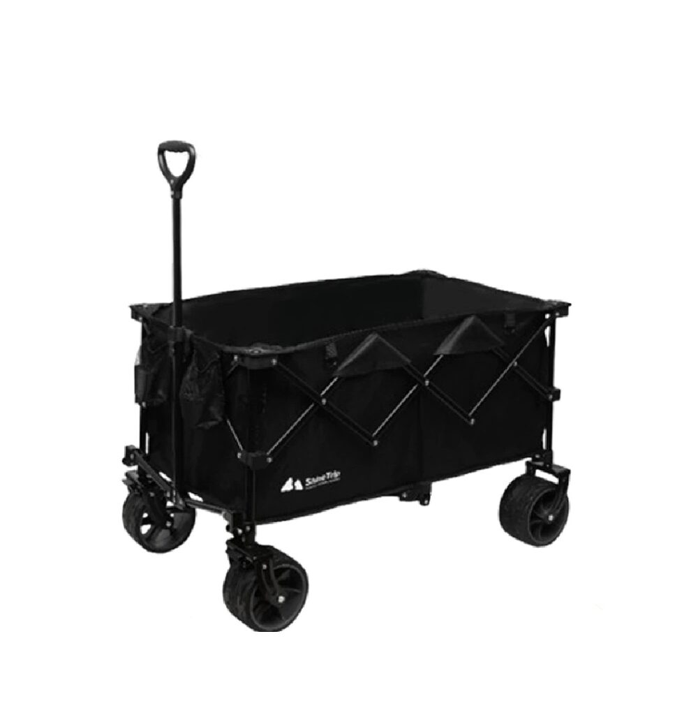 Troli Lipat Portable SHINETRIP Camping Outdoor Trolley Keranjang Piknik Kapasitas 200L