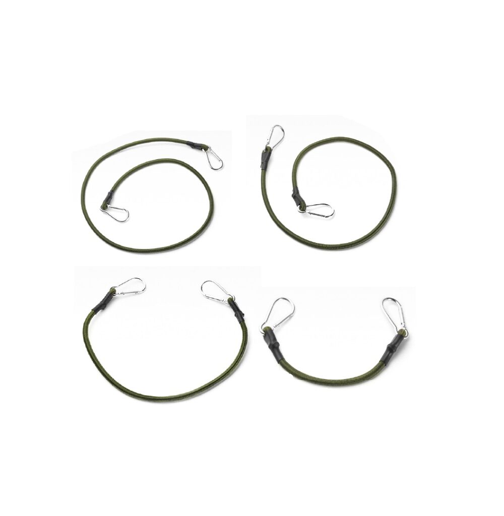 Tali Pengikat Elastis Bungee Carabiner