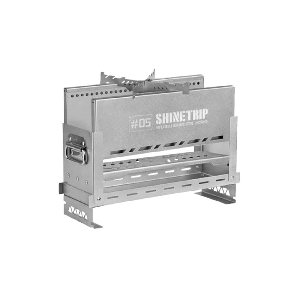 Tungku Api Stainless Steel SHINETRIP Charcoal Stove Camping Outdoor