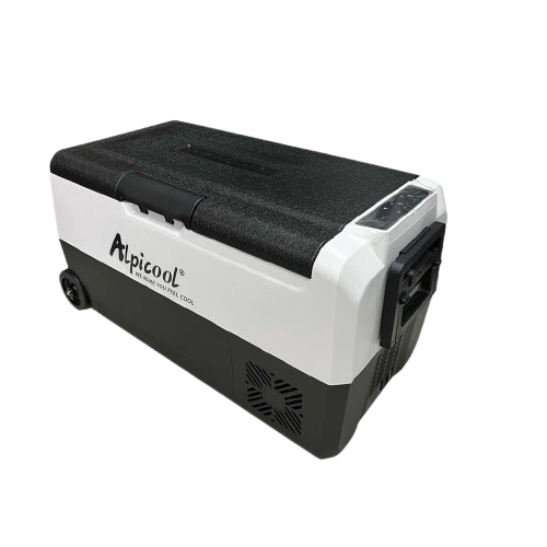 Kulkas Portable Alpicool T36 36L Freezer Mobil Campervan Motorhome Kulkas Vaksin Ice Tiger Car Refrigerator Compressor Refrigeneration Car Home Dual Use