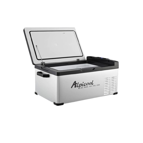 Kulkas Portable Alpicool C25 25L Freezer Mobil Campervan Motorhome Kulkas Vaksin Kulkas Mobil Ice Tiger Car Refrigerator Compressor Refrigeneration Car Home Dual Use