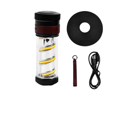 Lampu Camping Retro KXK-818 2000mAh USB Tent Lampu Tenda Waterproof Hiking