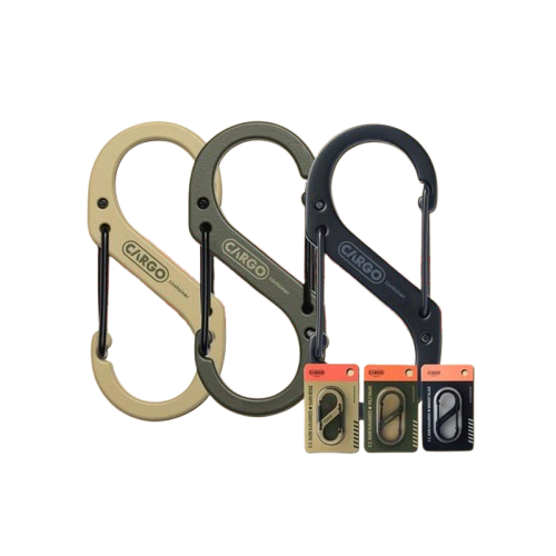 CARGO CONTAINER Karabiner S Camping Hard Carabiner Kirsite Gantungan