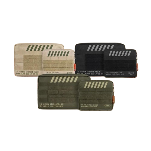 CARGO CONTAINER Slim Storage Bag Tactical Tas Penyimpanan Multifungsi Camping