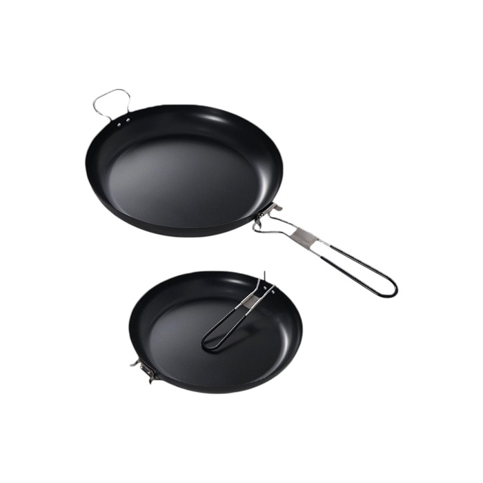 Wajan Frying Pan BBQ Cast Iron Alat Masak Camping Outdoor Hiking