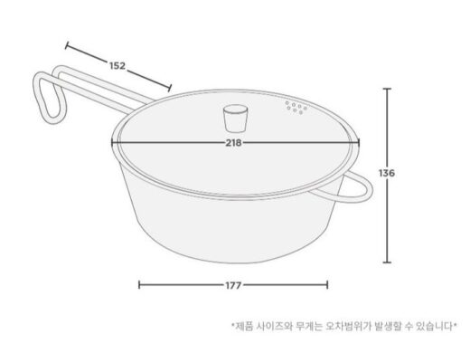 MINIMAL WORKS Sallim Big Sierra Cup Panci Masak Cookware Camping Cooking - Image 4