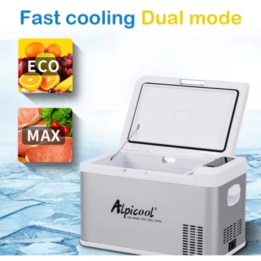 Kulkas Portable Alpicool MK25 25L Freezer Mobil Campervan Motorhome Portable Freezer - Image 2