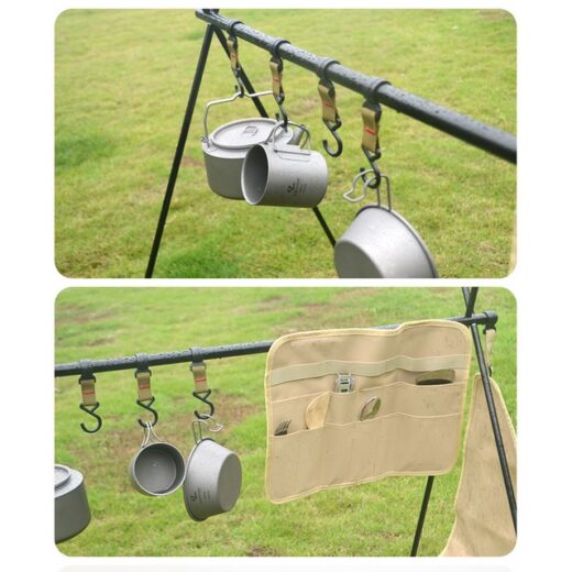Gantungan Camping CAMPLEADER Portable Hanging Hook Campervan Hiking - Image 5