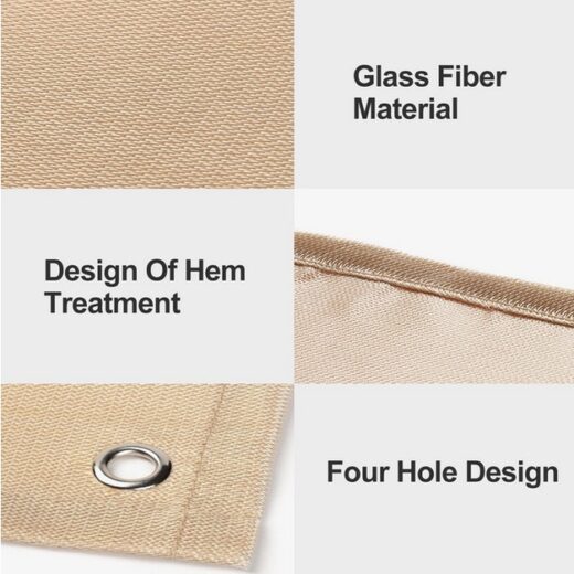 Alas Api Unggun Tahan Api Camping Outdoor Insulation Mat - Image 3