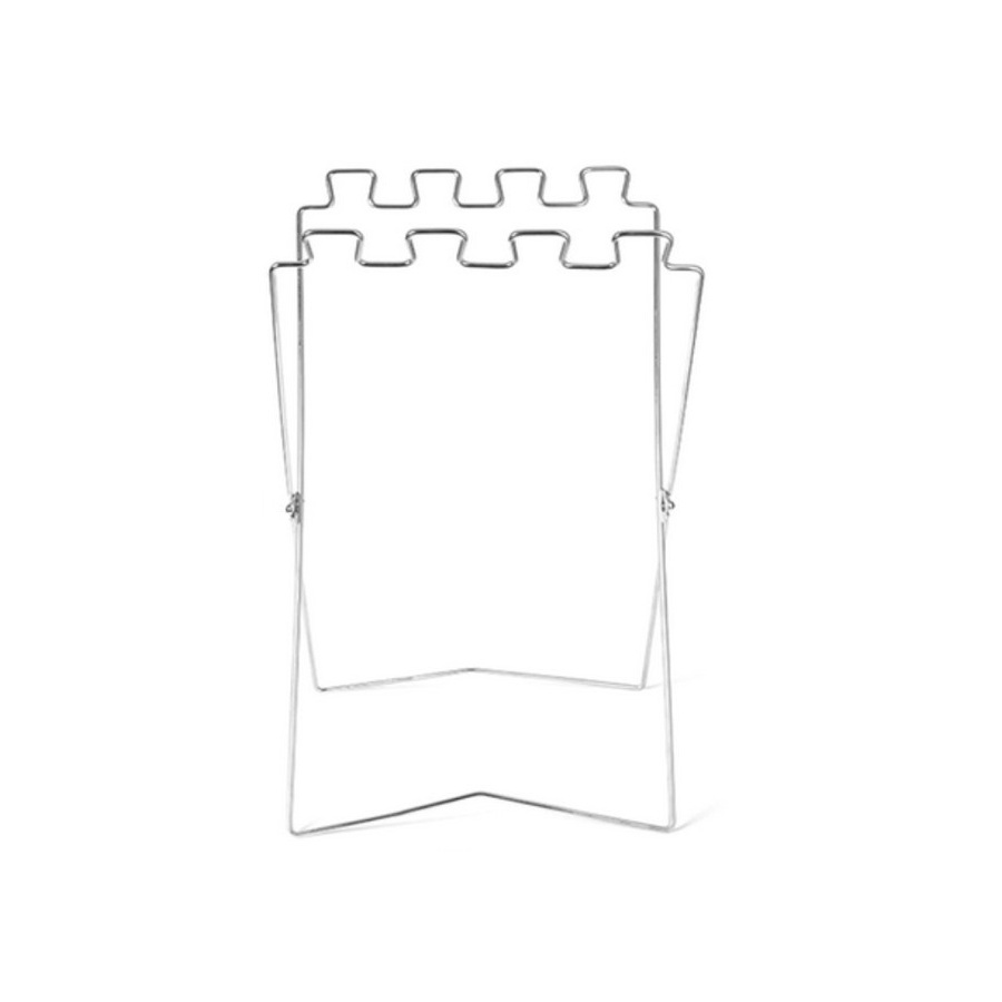 Rak Sampah Lipat Portable ISE MOUNT Folding Garbage Rack Barbecue Trash Rack