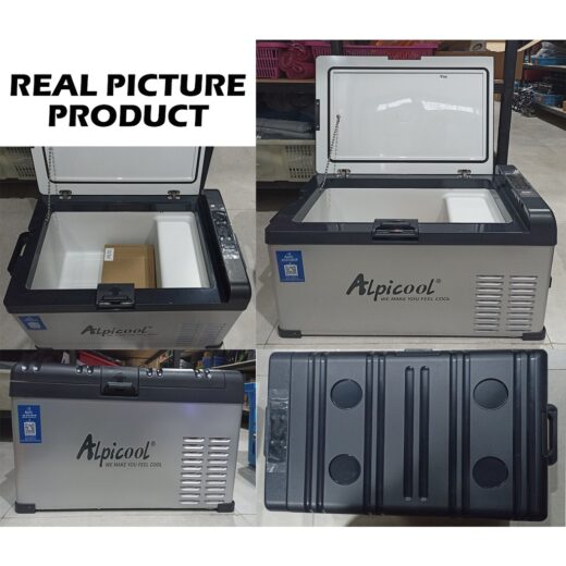 Kulkas Portable Alpicool C25 25L Freezer Mobil Campervan Motorhome Kulkas Vaksin Kulkas Mobil Ice Tiger Car Refrigerator Compressor Refrigeneration Car Home Dual Use - Image 2