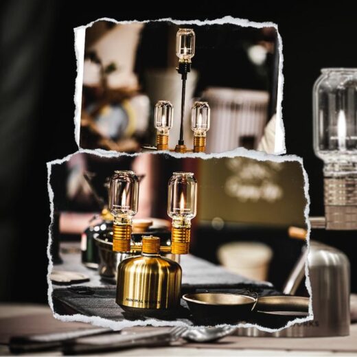 MINIMAL WORKS Chandelier Lantern Stand Tempat Lampu Camping Outdoor - Image 3