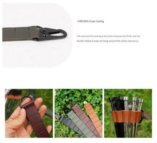 Tempat Penyimpanan Pasak Camping Tenda Nail Storage Tent Hiking Mendaki Outdoor - Image 4