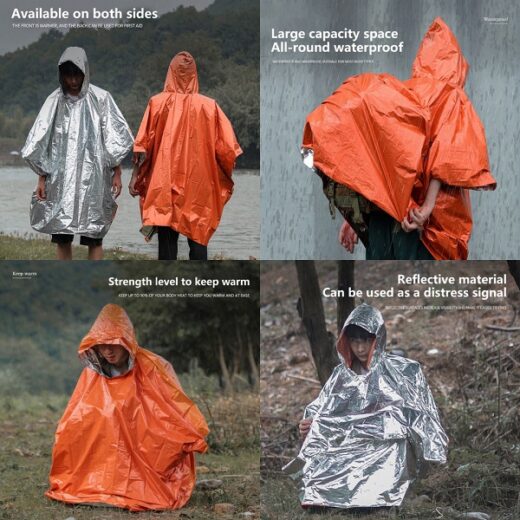 Jas Hujan Raincoat ISE MOUNT Rainwear Blanket Outdoor Waterproof Rain Cover Awning Camping - Image 3