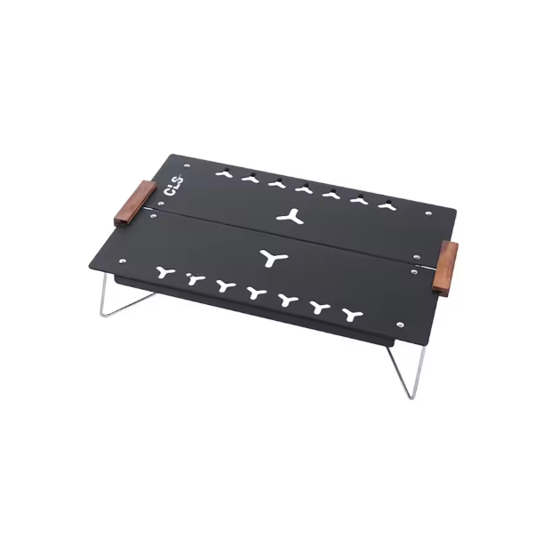 CLS Meja Lipat Mini Portable Aluminium Alloy Meja Camping Hiking Outdoor