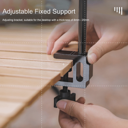 Rak Gantung Multifungsi Tableware Rack Rak Meja Camping Outdoor Tiang Gantungan Meja Kemah - Image 4