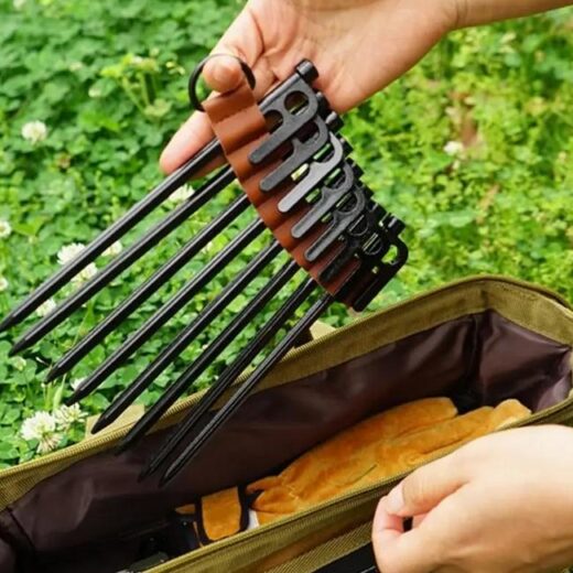 Tempat Penyimpanan Pasak Camping Tenda Nail Storage Tent Hiking Mendaki Outdoor - Image 7