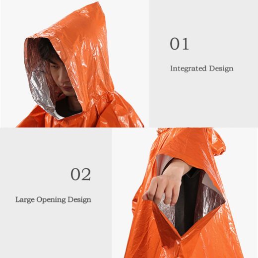Jas Hujan Raincoat ISE MOUNT Rainwear Blanket Outdoor Waterproof Rain Cover Awning Camping - Image 5