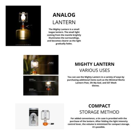 MINIMAL WORKS Mighty Lantern Lampu Minimalis Lentera Camping Outdoor Gantung - Image 4