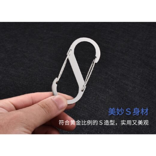Gantungan Kunci CAMPLEADER Carabiner S Outdoor Campervan Keychain Hiking Camping Accessories Mendaki - Image 5