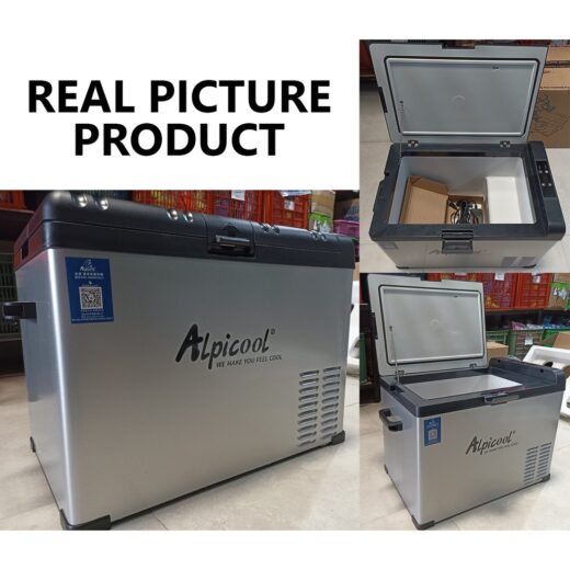 Kulkas Portable Alpicool C30 30L Freezer Mobil Campervan Motorhome Ice Tiger Car Refrigerator Compressor Refrigeneration Car Home Dual Use - Image 7
