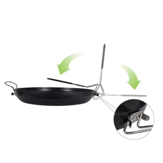 Wajan Frying Pan BBQ Cast Iron Alat Masak Camping Outdoor Hiking - Image 5