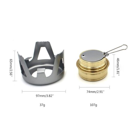 Kompor Mini Portable Camping ISE MOUNT Kompor Alcohol Stove Hiking Outdoor - Image 6