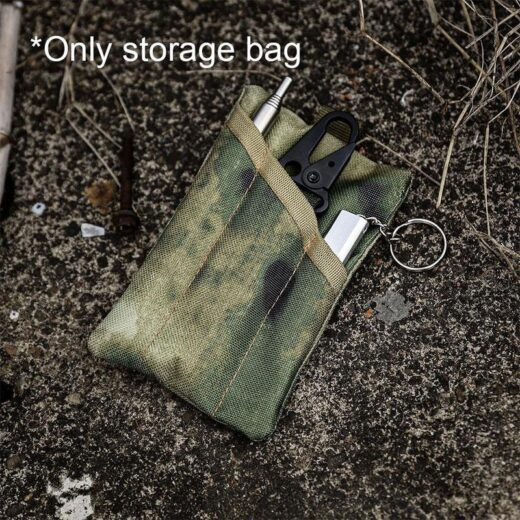 Tas Penyimpanan ISE MOUNT Storage Hand Bag Travel Pocket Bag Tactical Backpack Pouch Multifungsi - Image 4