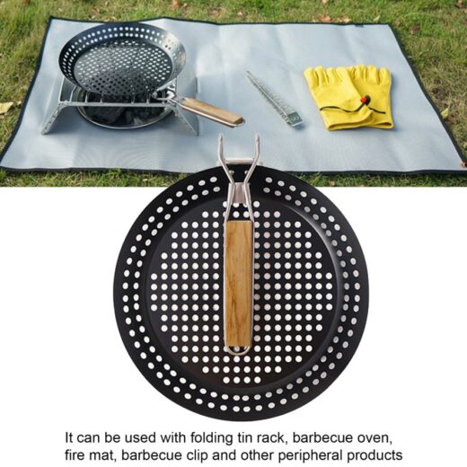 Wajan Teflon Frying Pan BBQ Alat Masak Camping Outdoor Hiking - Image 3