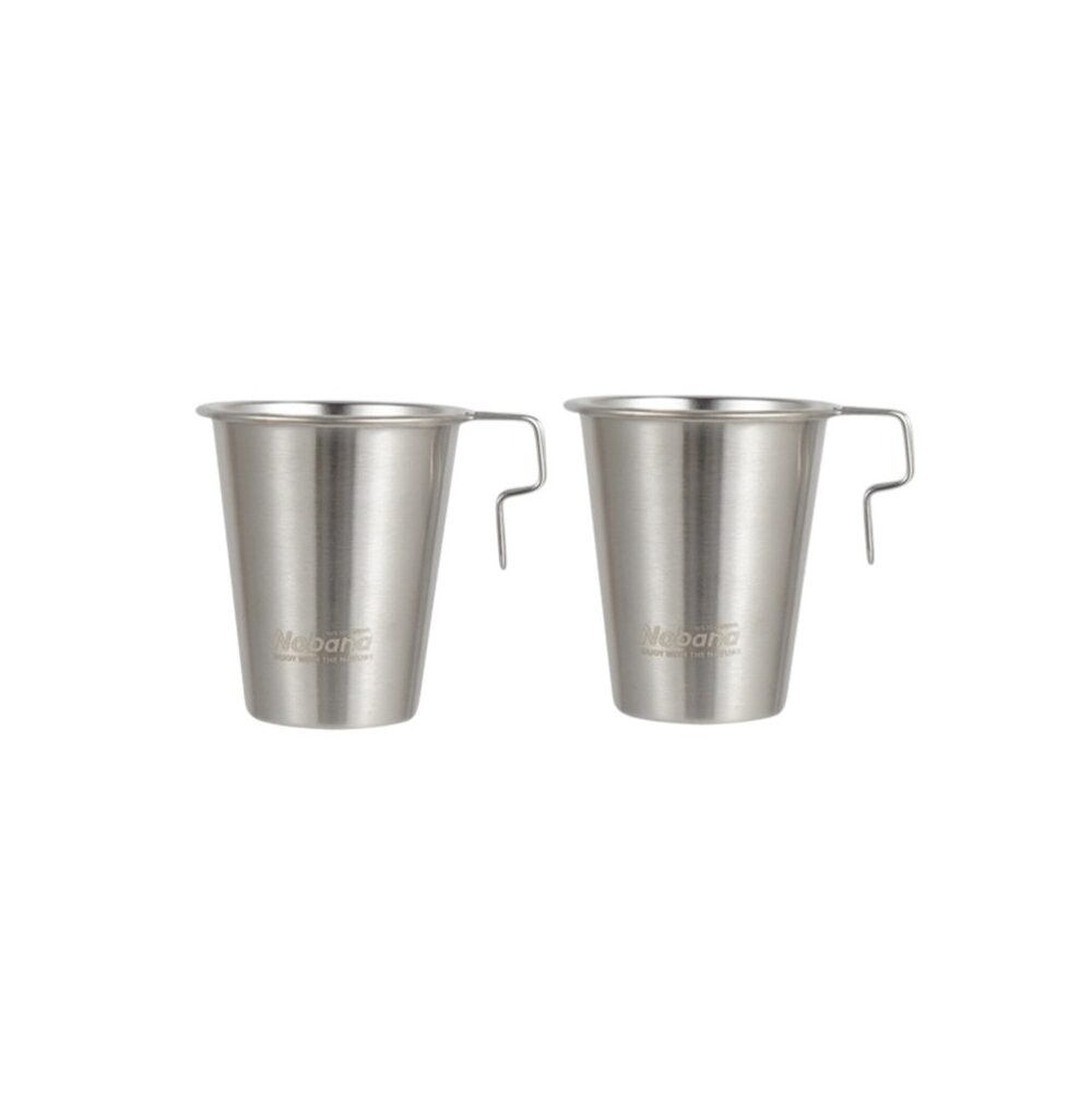 Gelas Stainless Steel NOBANA 300ml Set