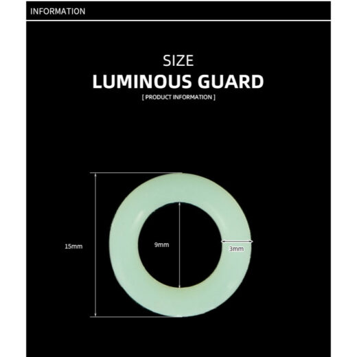 Ring Bulat Luminous ISE MOUNT Bahan Silika Gel Untuk Pasak Tenda Camping Kemah Outdoor - Image 3