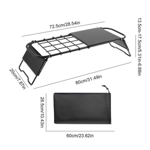 Meja Panggangan Lipat ISE MOUNT Portable Table Camping Meja BBQ Grill Outdoor Hiking - Image 2