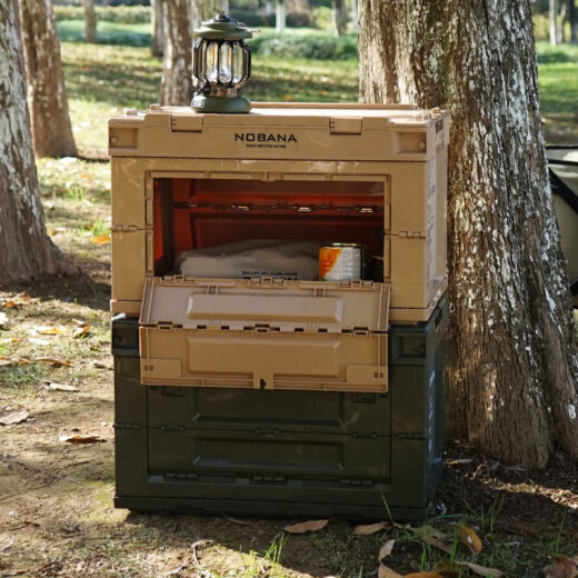 Kotak Penyimpanan Lipat NOBANA 50L Storage Box Outdoor Camping Box Meja Box Piknik - Image 2