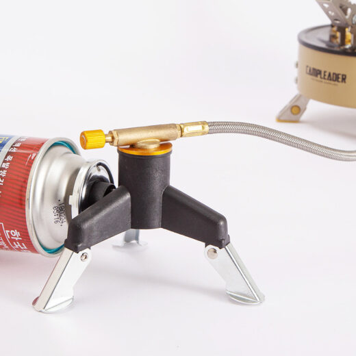 Konverter Gas Segitiga CAMPLEADER Adaptor Kompor Gas Camping Outdoor Aksesoris Masak Kemah Hiking Mendaki - Image 2