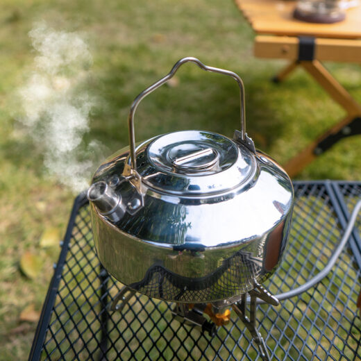 Kettle NOBANA Multifungsi 1L Stainless Steel Nesting Camping Outdoor Hiking Mendaki - Image 3