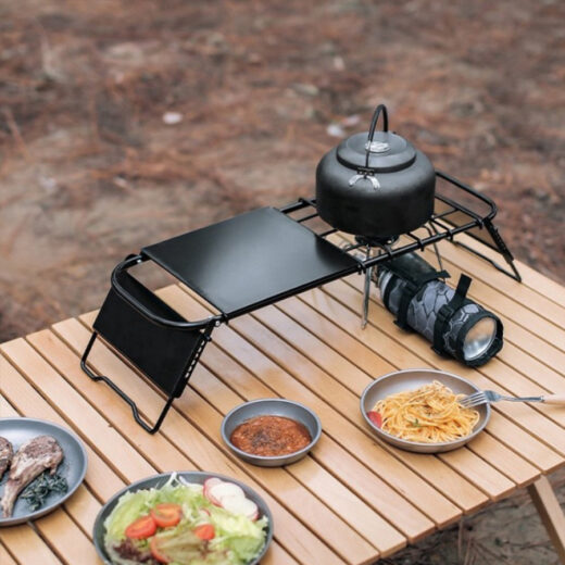 Meja Panggangan Lipat ISE MOUNT Portable Table Camping Meja BBQ Grill Outdoor Hiking - Image 5
