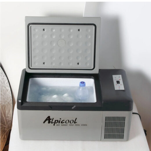Kulkas Portable Alpicool C15 15L Freezer Mobil Campervan Motorhome  Ice Tiger Car Refrigerator Compressor Refrigeneration Car Home Dual Use - Image 3
