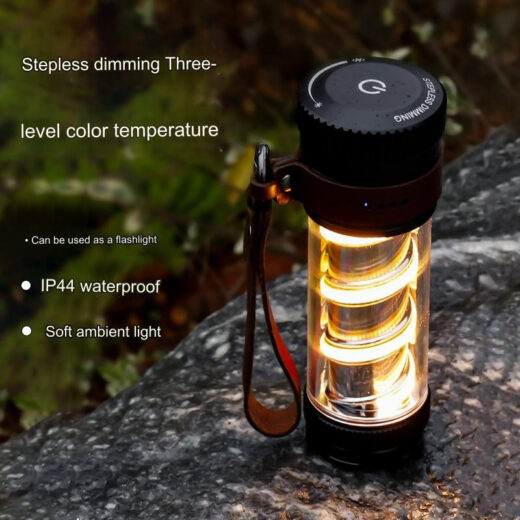 Lampu Camping Retro KXK-818 2000mAh USB Tent Lampu Tenda Waterproof Hiking - Image 5