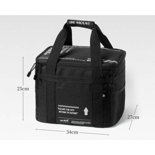 ISE MOUNT Storage Bag 20L Tas Gas Tank Stove Camping Picnic Bag Tas Penyimpanan Gas - Image 2